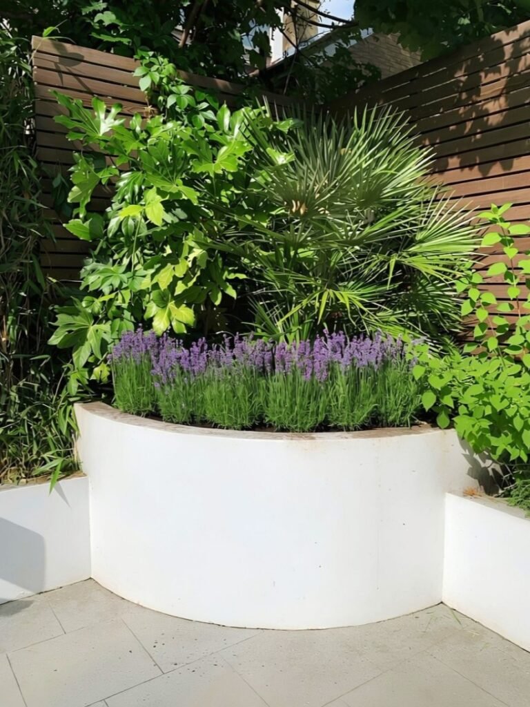 Garden Restoration and replanting carried out by Lyuven Bespoke garden maintenance and renovation in Putney, London